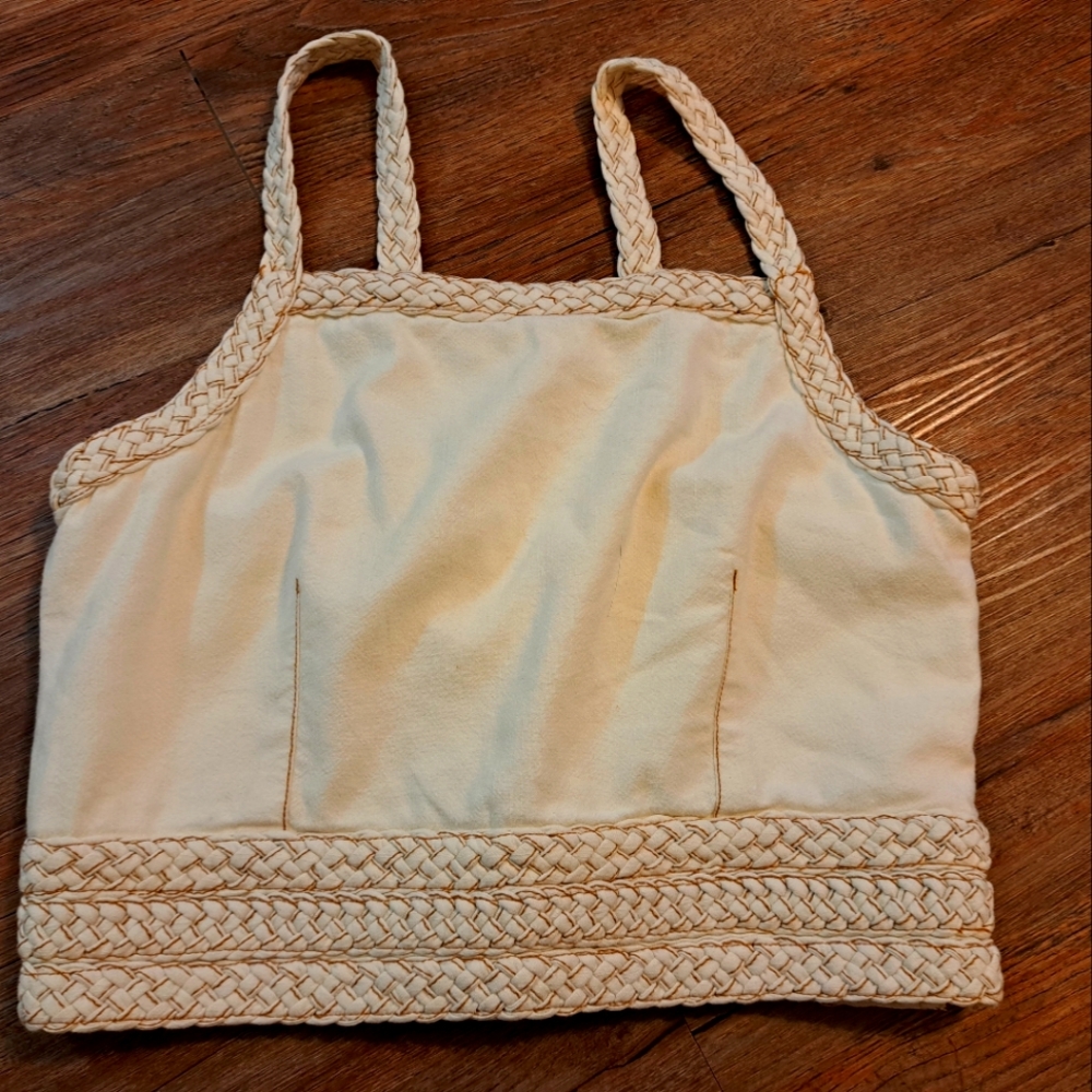 Pilcro XL Lace Up Back Top